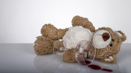 Teddy betrunken