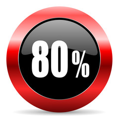 80 percent icon