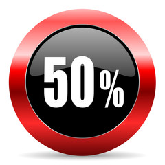 50 percent icon
