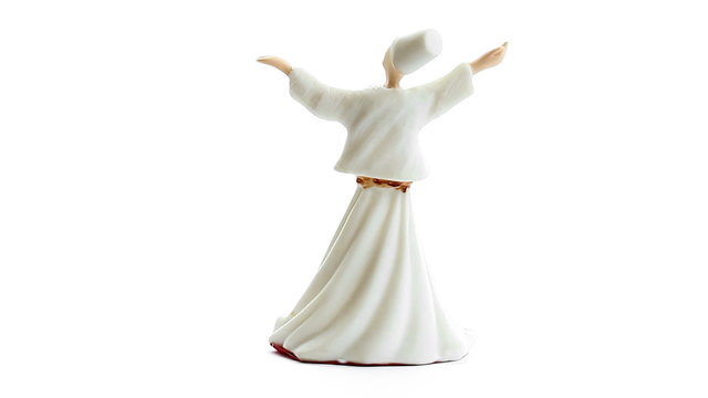 Dervish Dance Miniature, studio shot