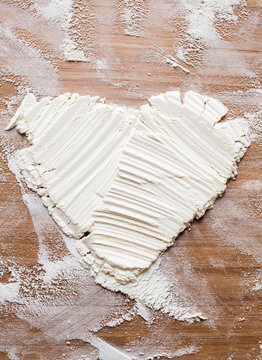 heart from the flour