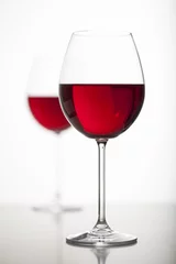Fotobehang Glasses of wine © ramoncin1978