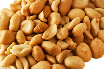 Roasted and salted peanuts