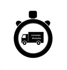 Livraison gratuite dans un chronomètre