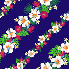 ハイビスカスのパターン