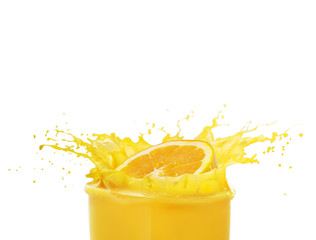 Naklejka na ściany i meble Orange juice