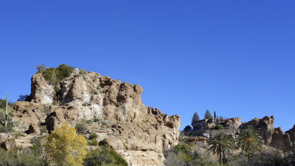 Fototapeta na wymiar Naturalne Sonora Obszar wyżynny, AZ