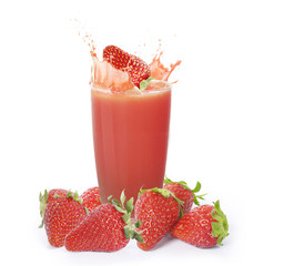 Strawberry juice