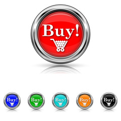 Buy icon - six colours set