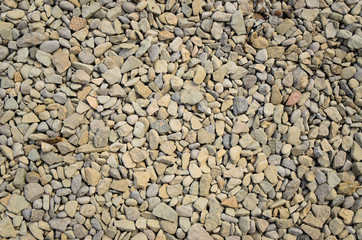 Background of waterworn pebbles