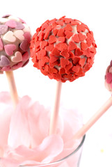 cake pops cuori