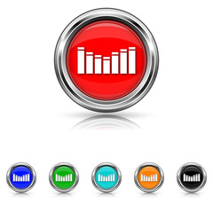 Sound icon - six colours set