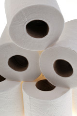 Les rouleaux de papier toilette