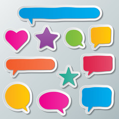 speech bubbles