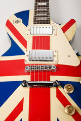 Naklejka premium brit pop guitar
