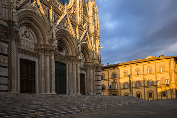 Low angle view of a cathedral
