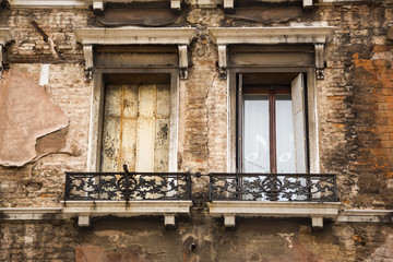 Low angle view of balcony of a building