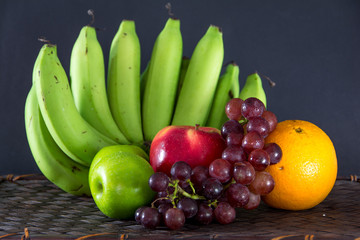 still life of fresh fruit