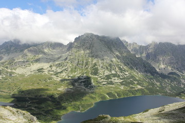 high mountain landscape