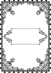 Vintage classic page