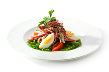 Beef Tongue Salad