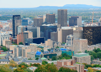 Fototapeta premium Montreal day view