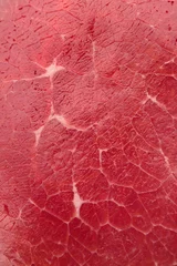 Fototapete Fleish background of raw meat