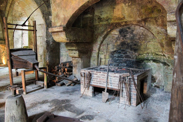 Old fireplace