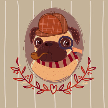 Pug - Sherlock Holmes