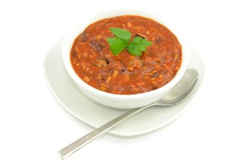 sauce with vegetables and rice