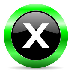 Obraz premium cancel icon