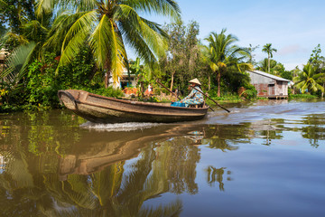Mekong delta - obrazy, fototapety, plakaty