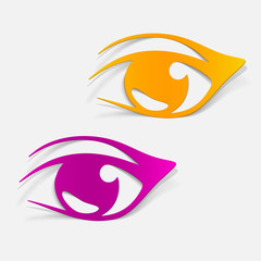 realistic design element: eye