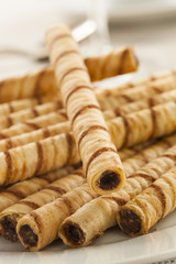 Gourmet Chocolate Hazelnut Pirouline © Brent Hofacker