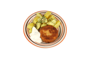 Fried cheese