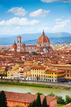Fototapeta Florence panorama, Italy