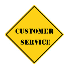 Customer Service Sign