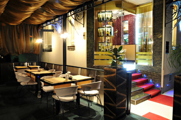 Obraz premium Cafe Bar Restaurant Nightspot