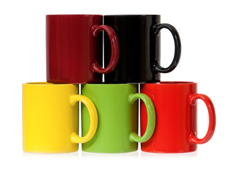 Colorful cups