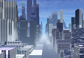 Modern City Skyline