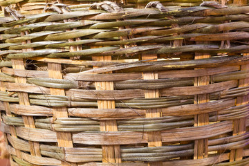 woven basket bamboo texture background