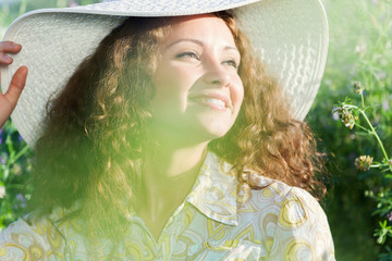 Girl in hat