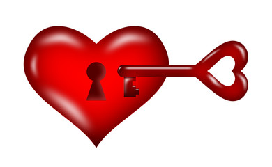 Heart key unlock
