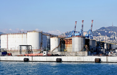 Obraz premium fuel depot