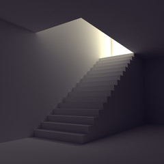 Stairs to light