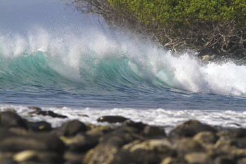 Ocean landscape.Bali island.Indonesia.