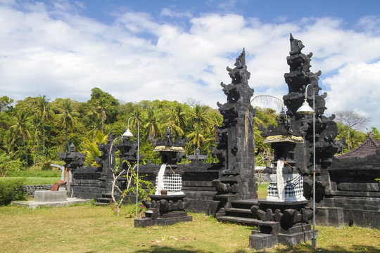Balinese temple. Bali island. Indonesia.