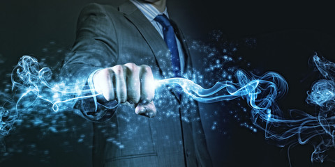 Power in hands © Sergey Nivens