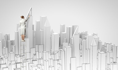 Obraz premium Construction concept