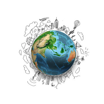 Save our planet earth illustration image_picture free download  450073572_lovepik.com
